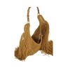 Raffia Hobo with Tassel - Natural