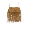 Raffia Crossbody - Natural