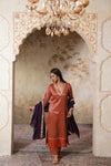 Zangi Gota Kurta Set With Dupatta