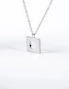 Edge Pendant Silver