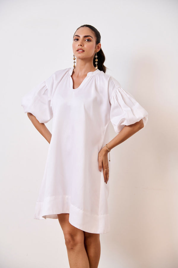 White Short Party Dress