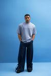 Denim Tie-Up Trousers