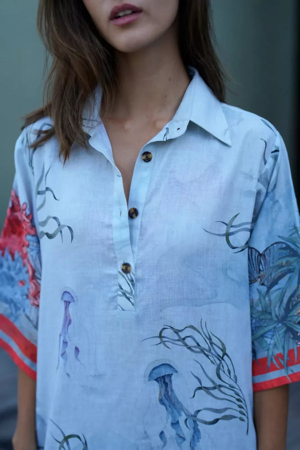 Water Midi Dress