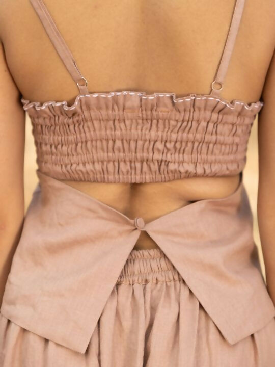 carla smocked top