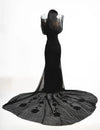 Mermaid Gown with Trail