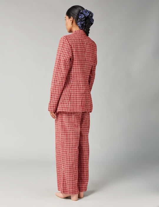 Red Suri Co-ord Set
