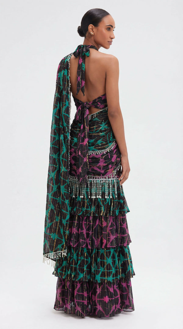 Veyra Halter Saree