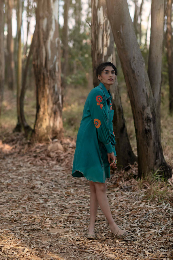 AZULA SHIRT DRESS