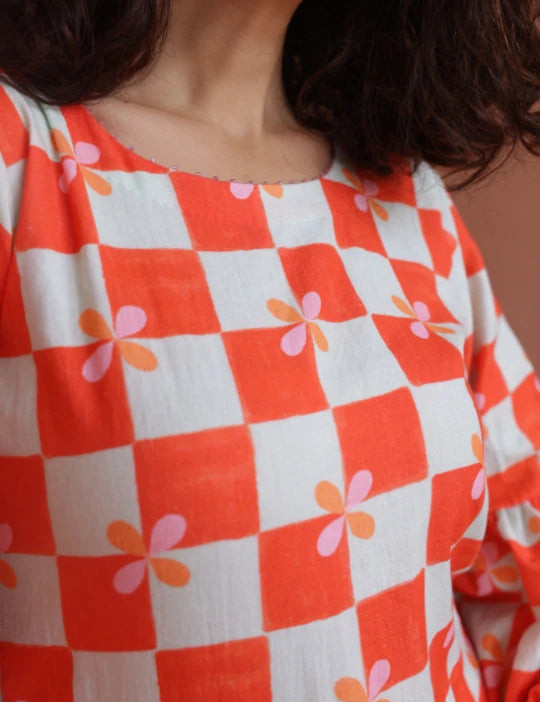 Bloom Kurta Set check