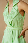Green Short Dress