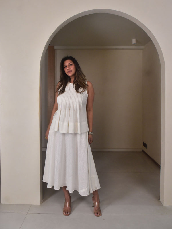 Luna Top Skirt Set