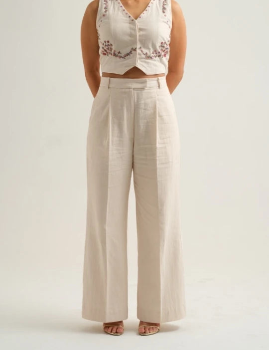 ADIRA PLEATED TROUSER