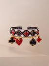 Suits Of Cards Charms Cuff