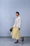 Gathered Skirt Yellow