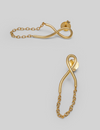Twisty Chain Earrings