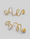 Curvefall Earcuffs