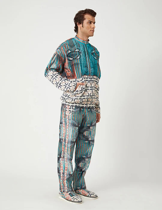 Fabrice Bomber Jacket, Tee And Pants Co-ord