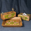 Floral - Wooden Spoon Caddy