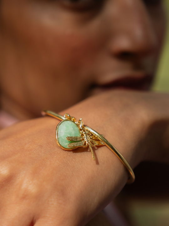 serafina-charm-bracelet - green