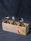 Lotus - Wooden Spoon Caddy