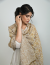 Alamzeb Tissue Angarkha Suit