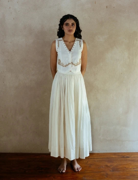 ANYA GATHERED SKIRT