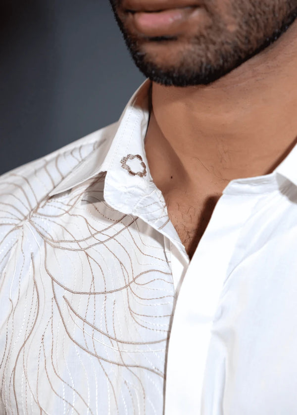 THE Monaco Gala White Shirt