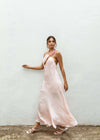 Silvia Maxi Asymmetrical Dress