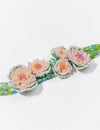 Lotus pond Neckpiece with earrings