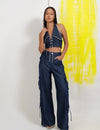Indigo Pearl Co-ord Set