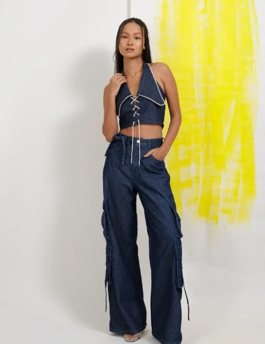 Indigo Pearl Co-ord Set