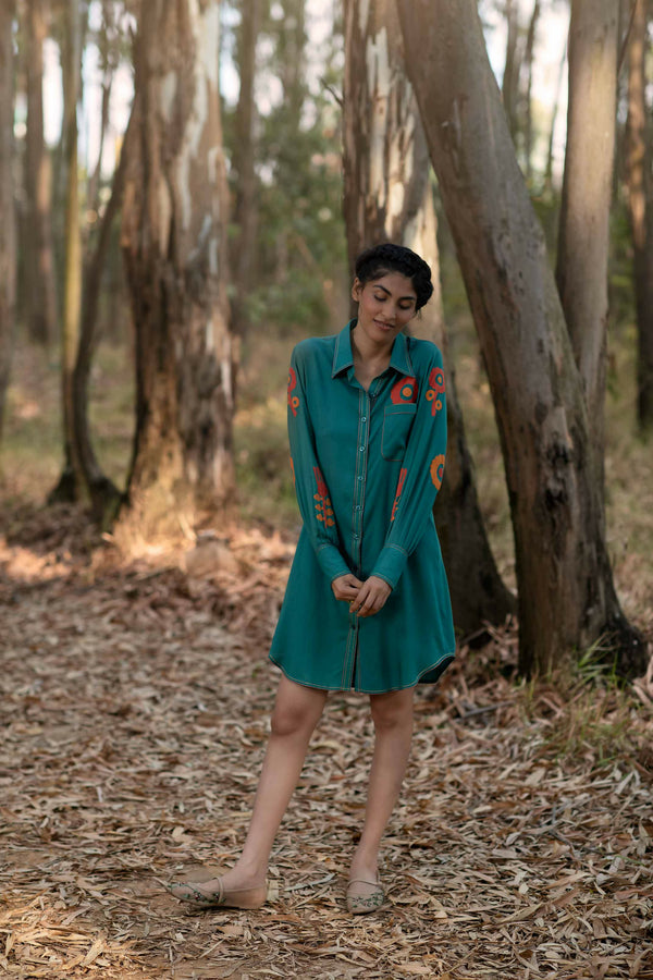 AZULA SHIRT DRESS