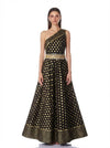 Maris Off Shoulder Maxi Dress with Embellished Belt