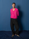 Hot Pink Hot You Embroidered Shirt