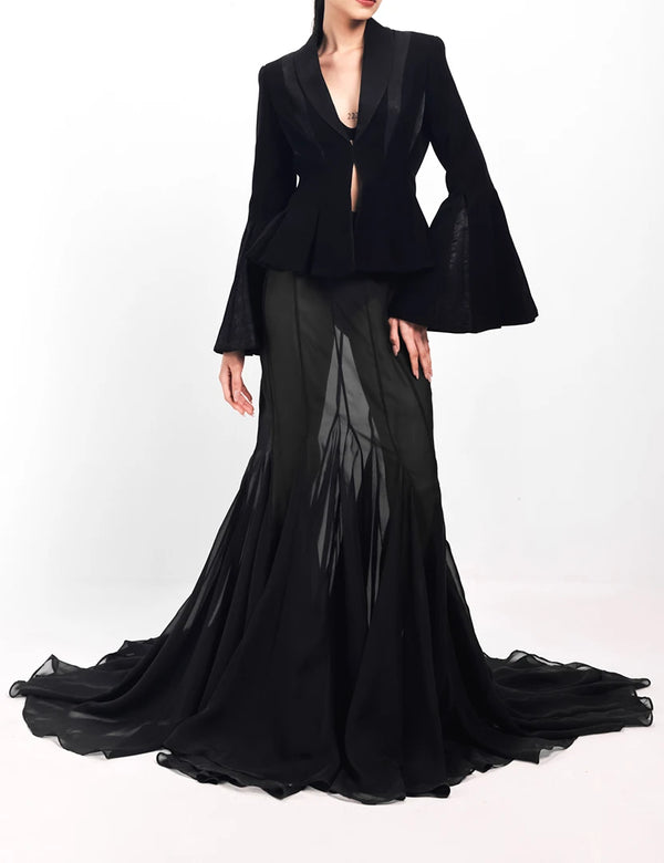 SHADOW BLOOM SKIRT