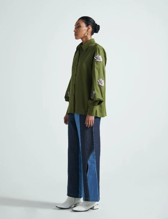 Verdant Bloom Shirt