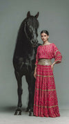 Astra Bandini Top & Lehenga Skirt