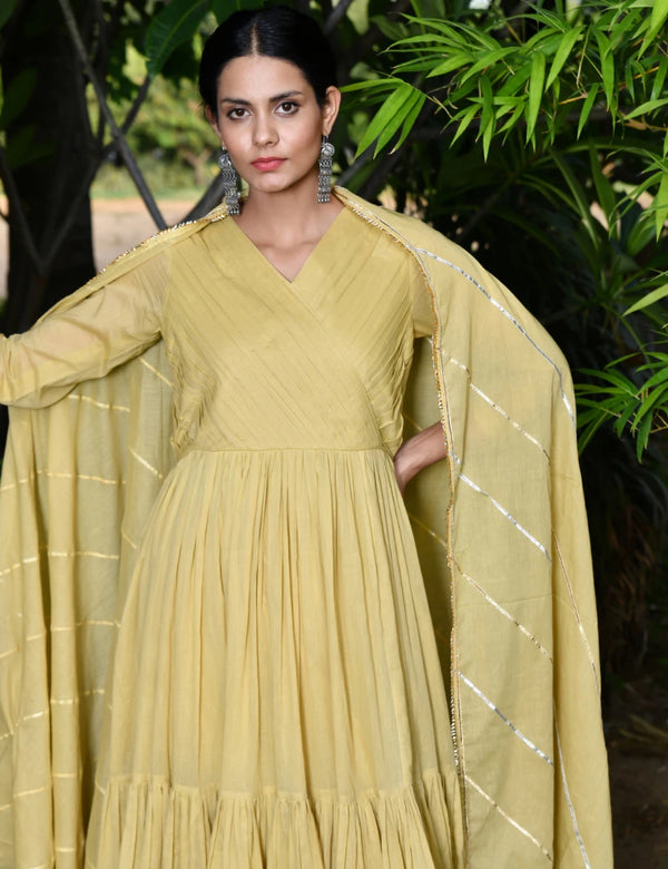 Chandan Angarkha Suit