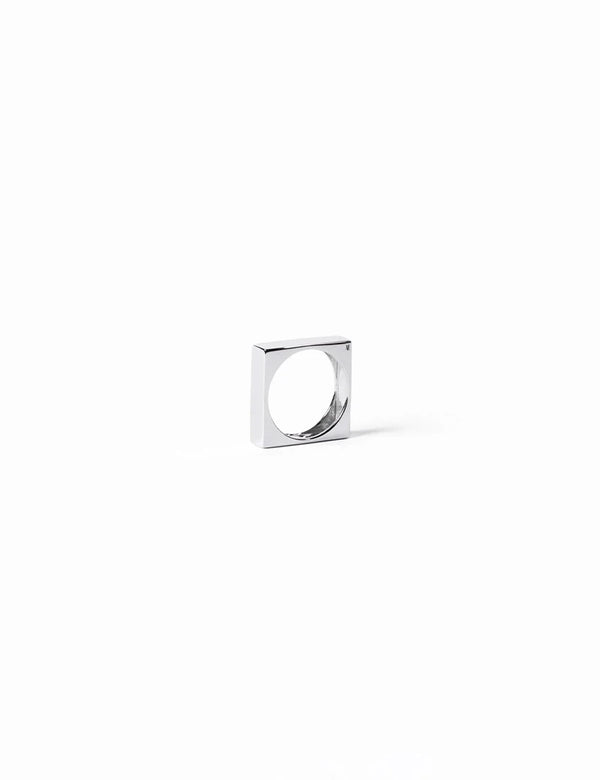 Edge Ring Silver
