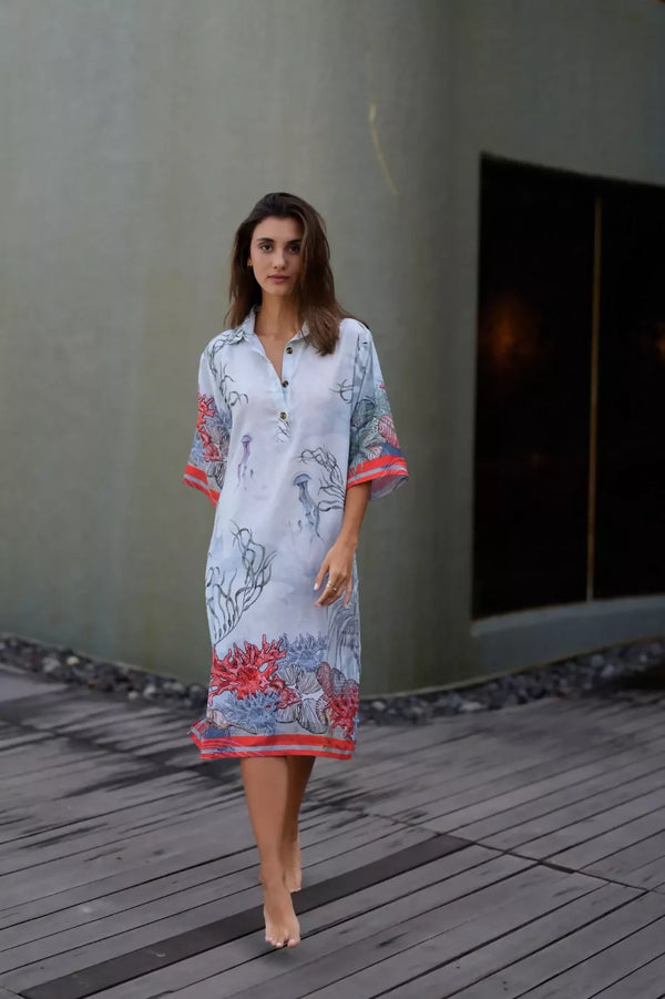 Water Midi Dress