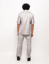 Grey-Orange Pocket Co-ord Set