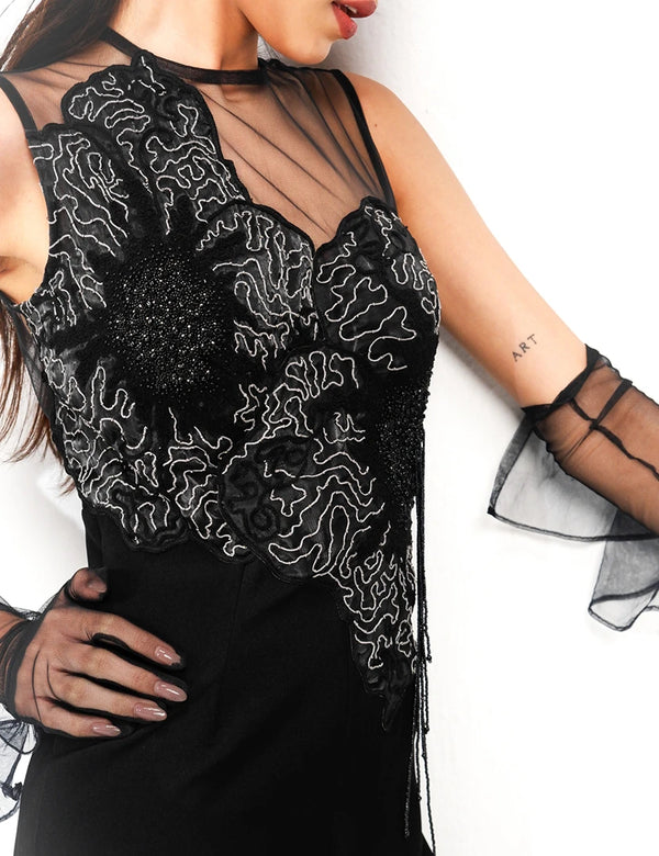 ASHEN BLOSSOM JUMPSUIT