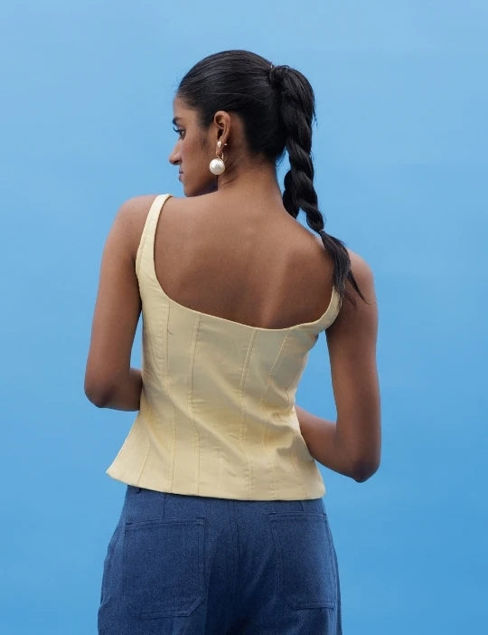 Mimosa Corset Yellow