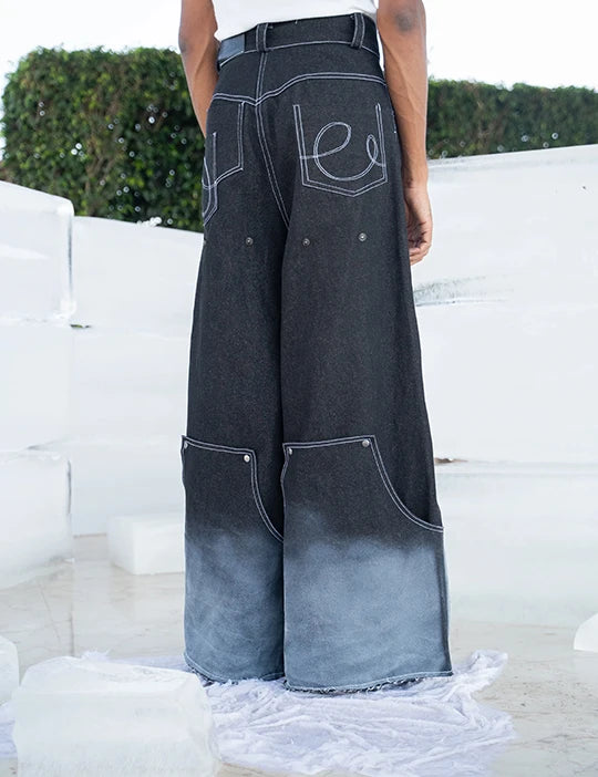 Frosted Convertible Jeans