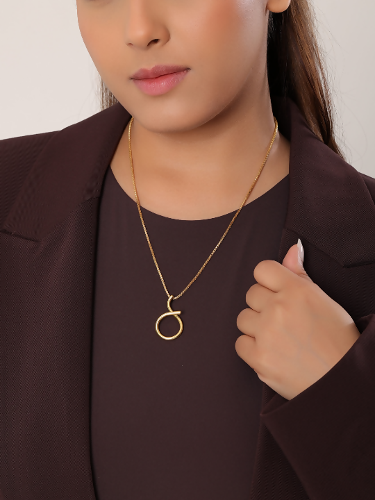 Whirl Pendant Necklace