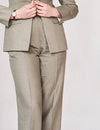 Logus Khaki Linen Trouser