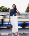 Un Denim - Dark Indigo Short Top X Waist Coat