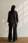Celeste Black Shirt Kurta