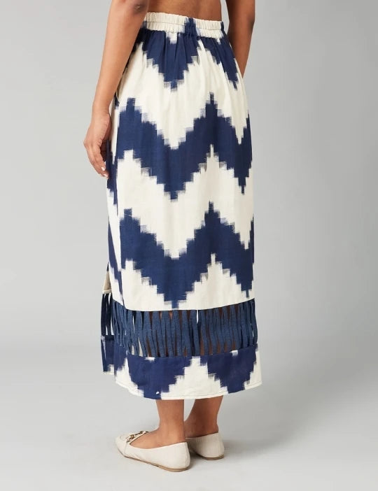 Blue Hillary Skirt