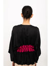 Black-Wine Short Cape